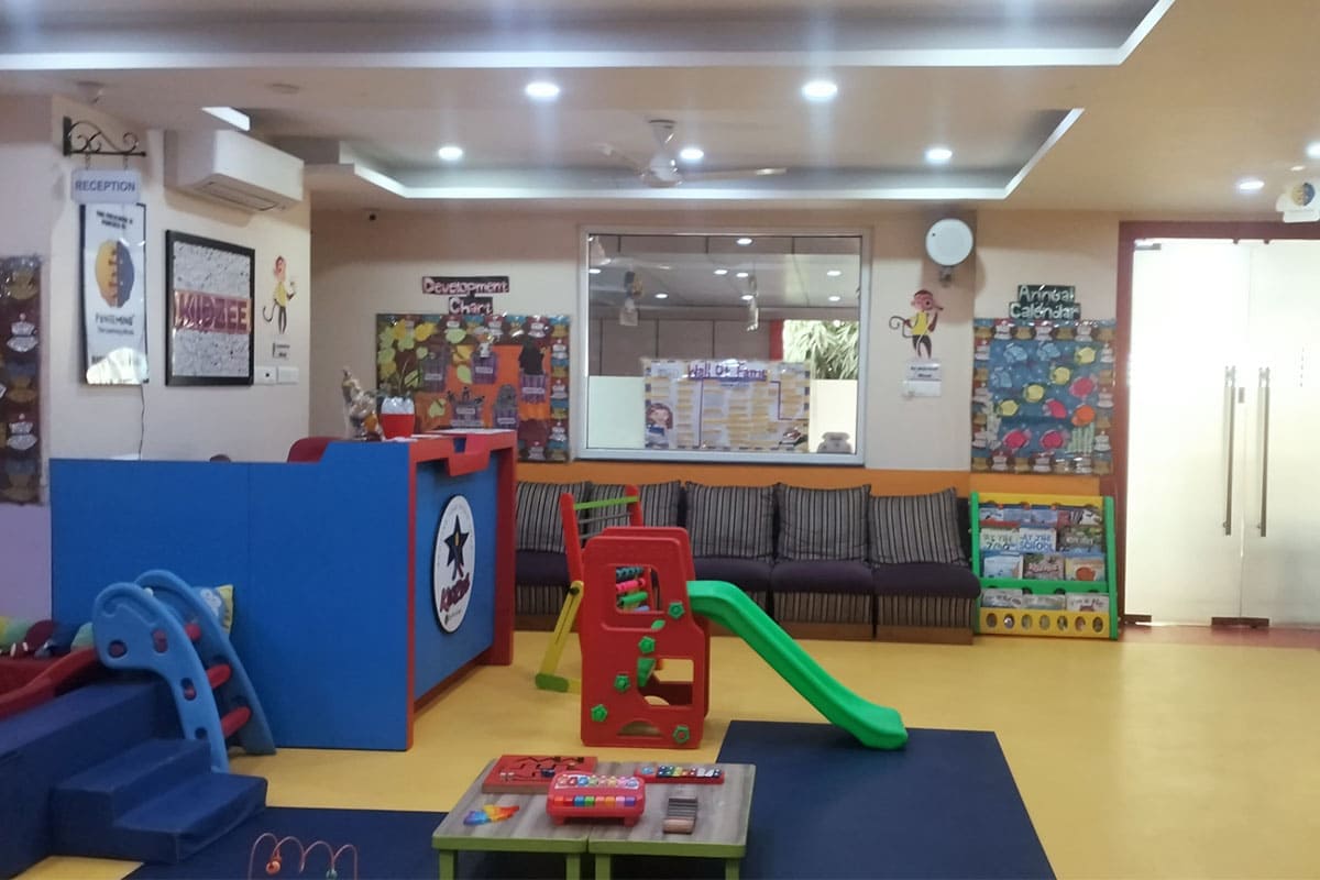 Kids learning at Kidzee