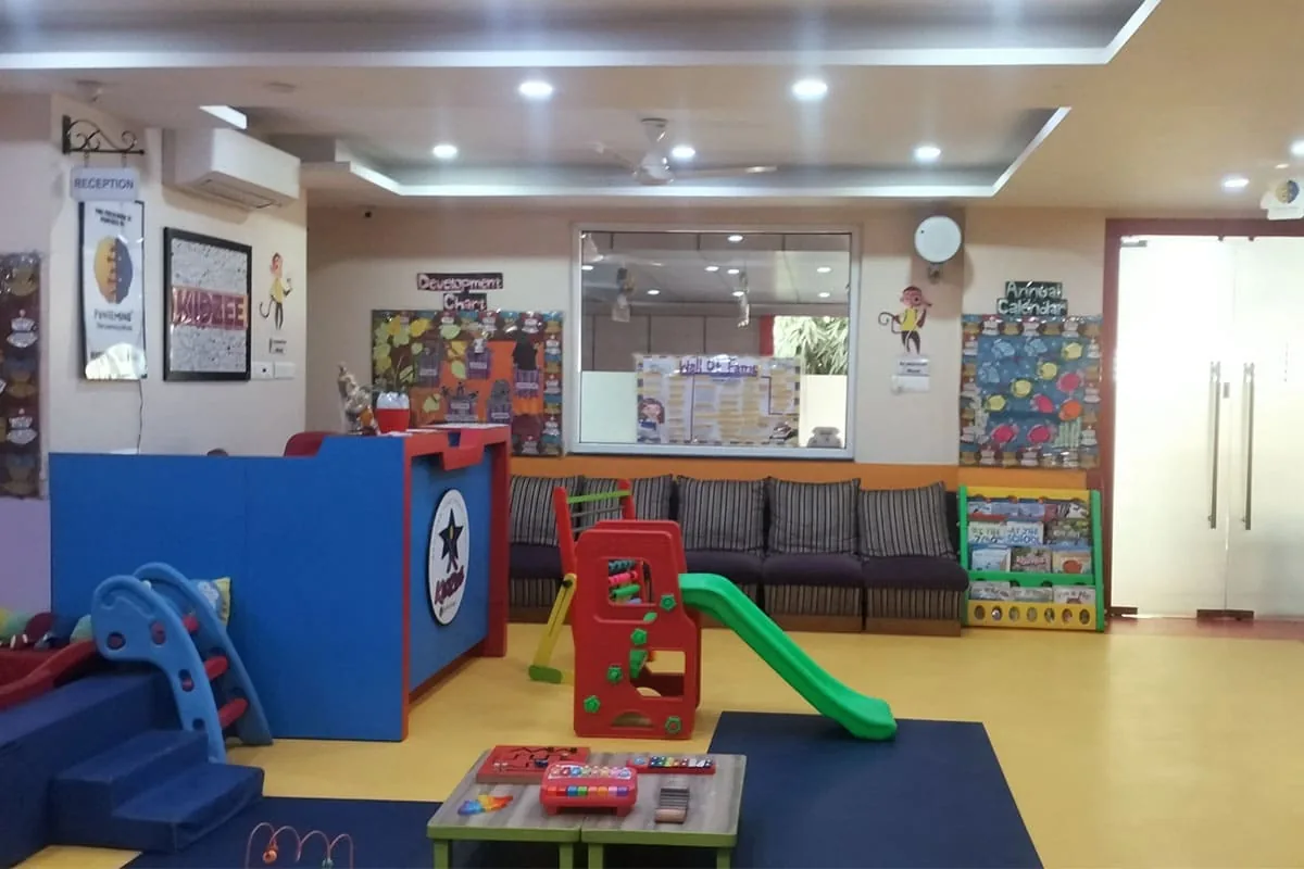 Kids learning at Kidzee